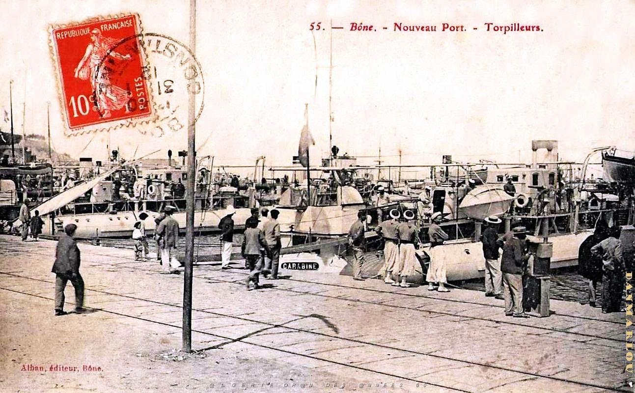 2716- Bone - Port - Torpilleurs - 1912.jpg